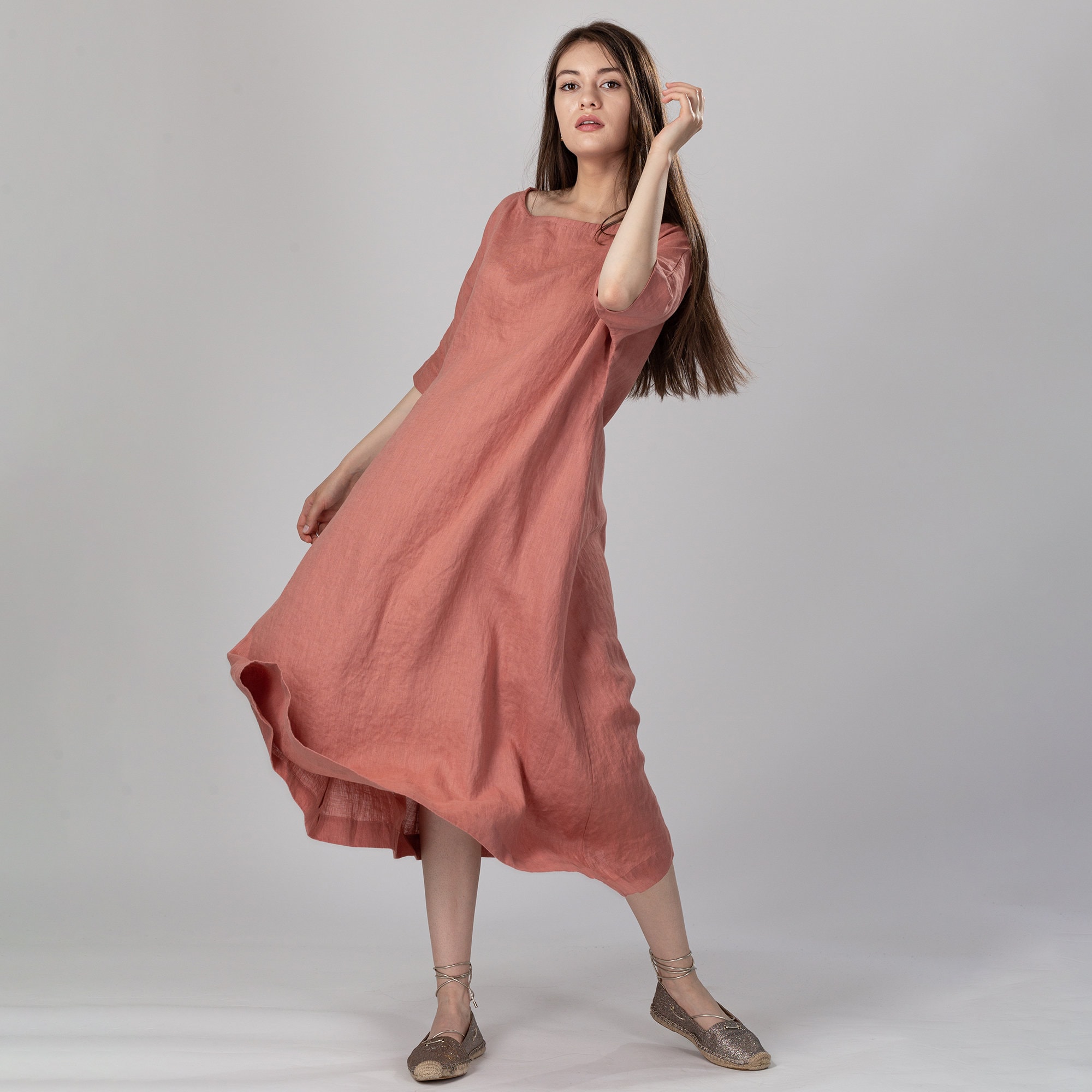 Ready Ship Size Xs Grayish Mint Flow Loose