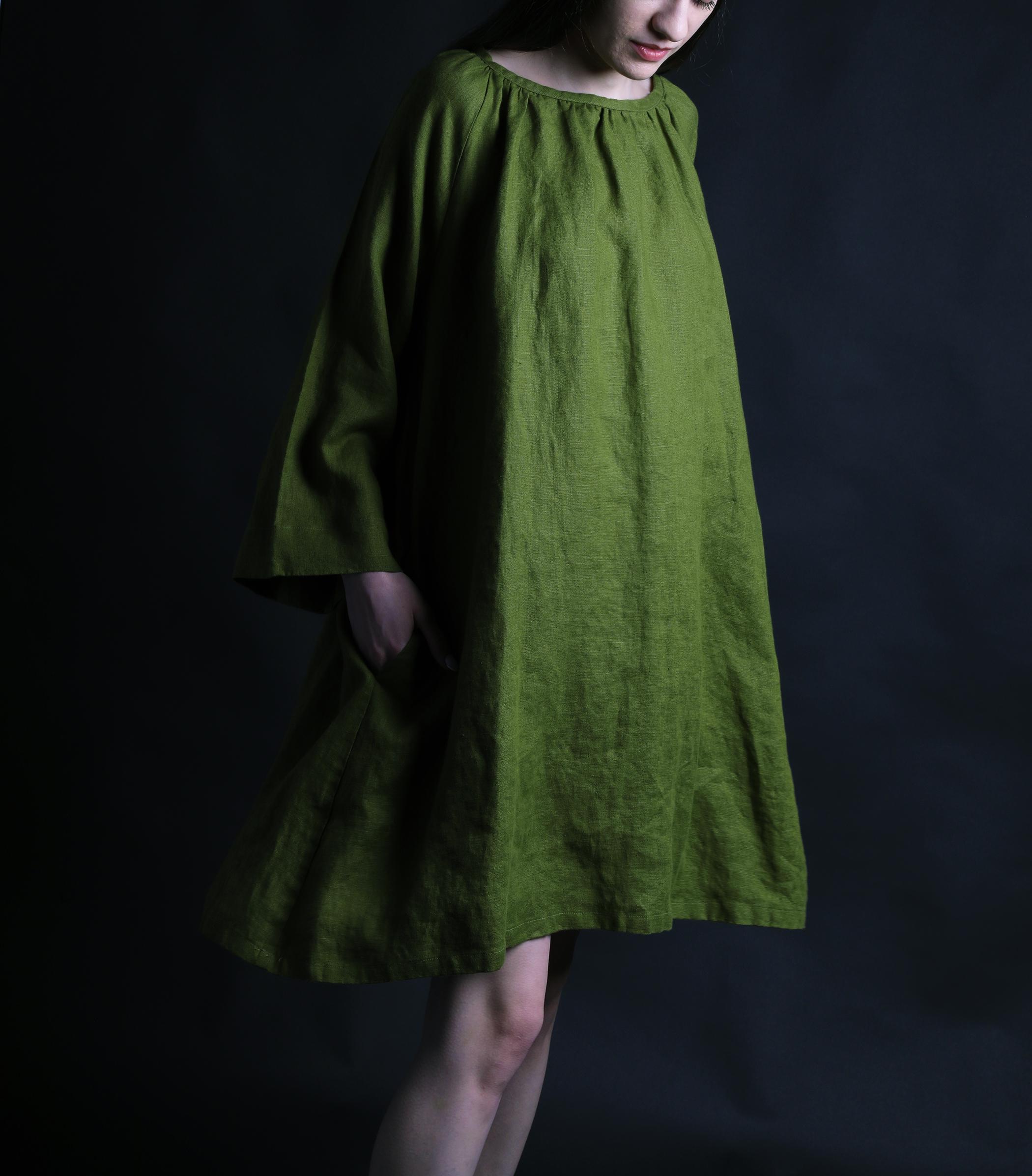 Ready Ship Size M Apple Green May Voluminous