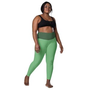 Green Leggings With Pockets