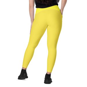 Yellow Leggings With Pockets