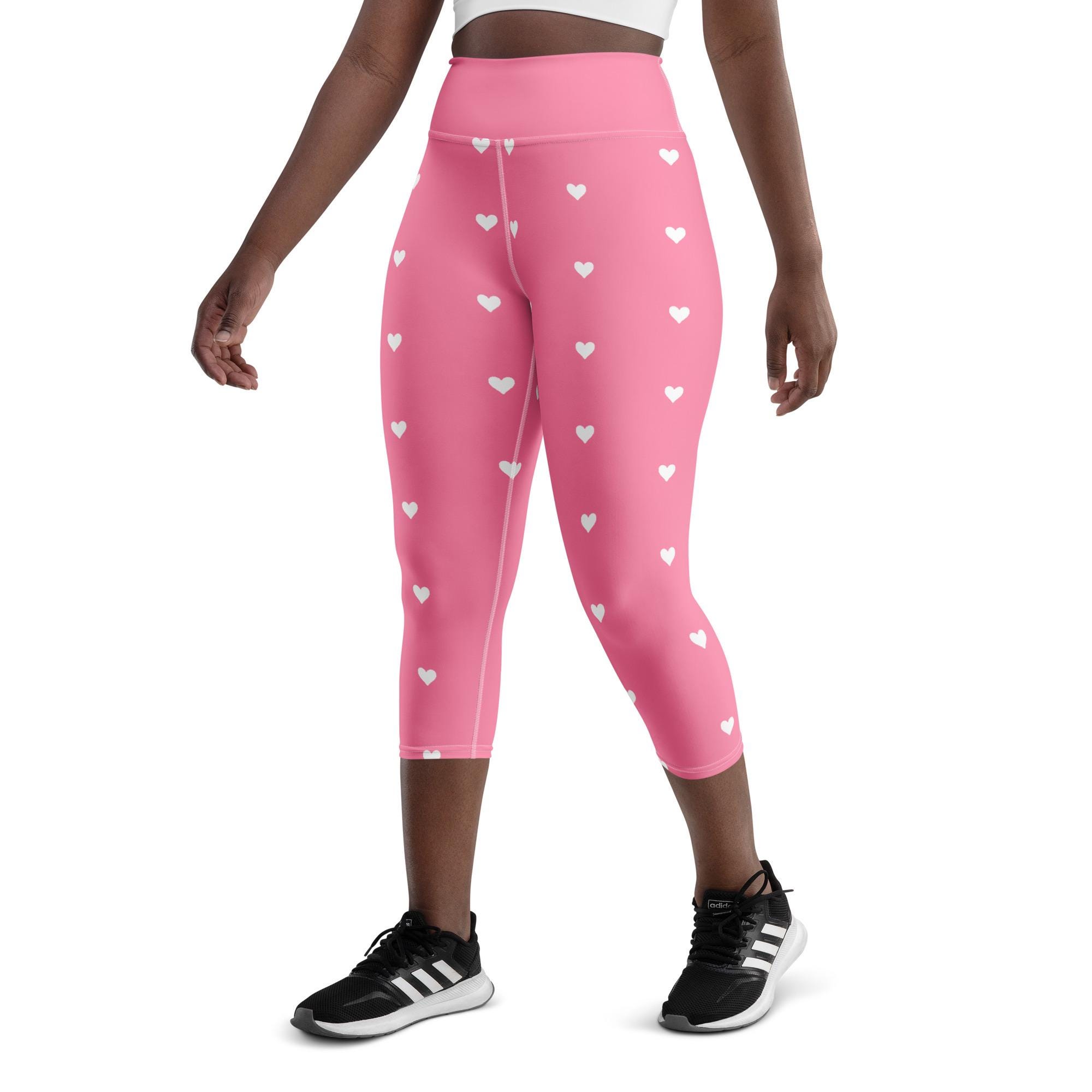 Yoga Capri Pink Leggings
