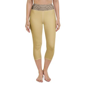 Yoga Capri Tan Leggings