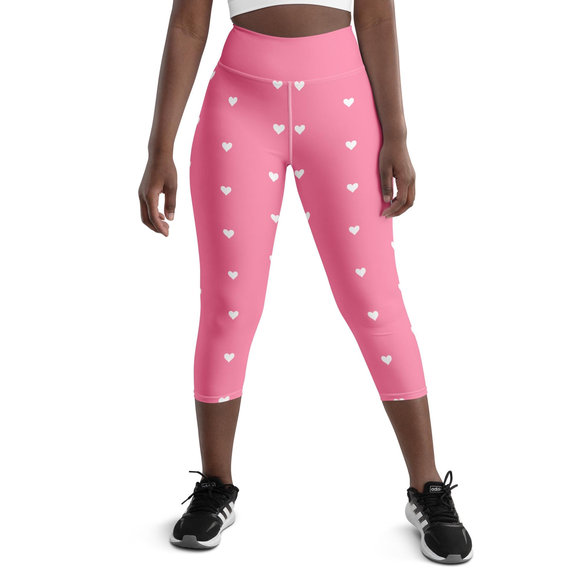 Yoga Capri Pink Leggings